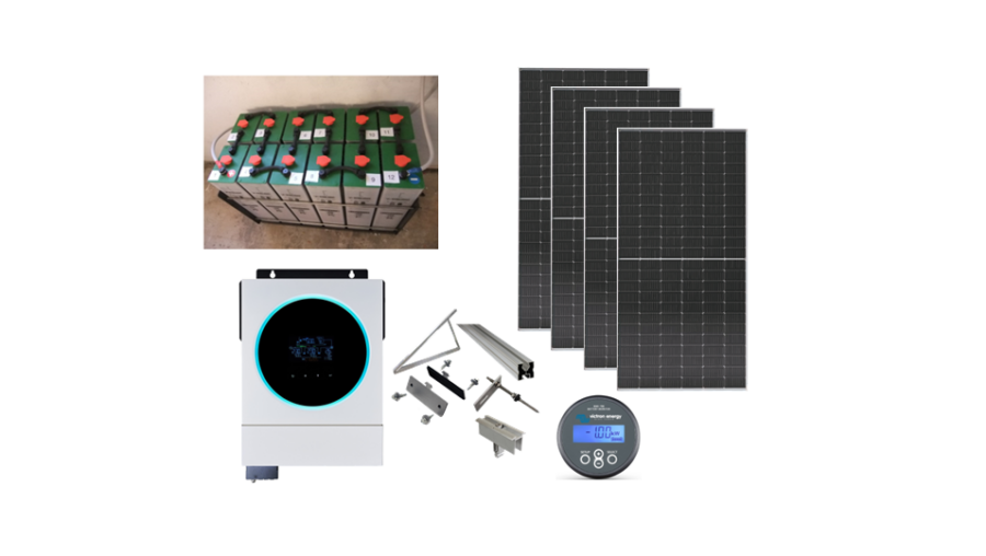 Αυτόνομο φωτοβολταϊκό πακέτο για εξοχική κατοικία Top Solar Plus