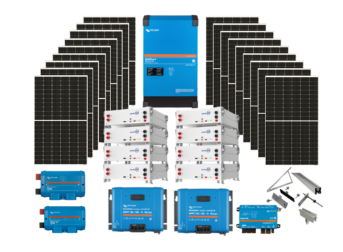 Αυτόνομο φωτοβολταϊκό πακέτο για μόνιμη κατοικία Supra Solar με μπαταρίες λιθίου