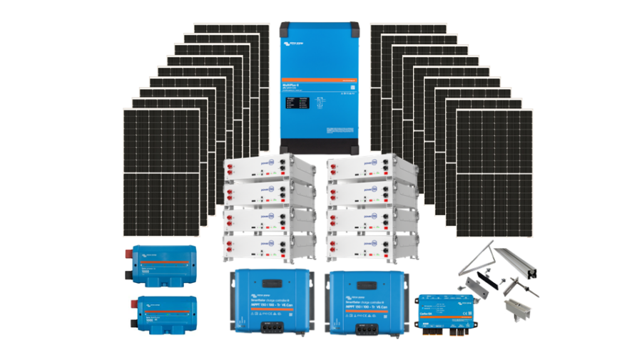 Αυτόνομο φωτοβολταϊκό πακέτο για μόνιμη κατοικία Supra Solar με μπαταρίες λιθίου